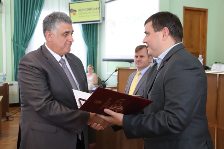 Голова облдержадміністрації вручив відзнаки Кабінету Міністрів України